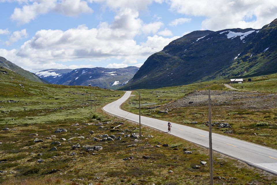 – Me sykla jo Rallarvegen feil veg. Oppover.