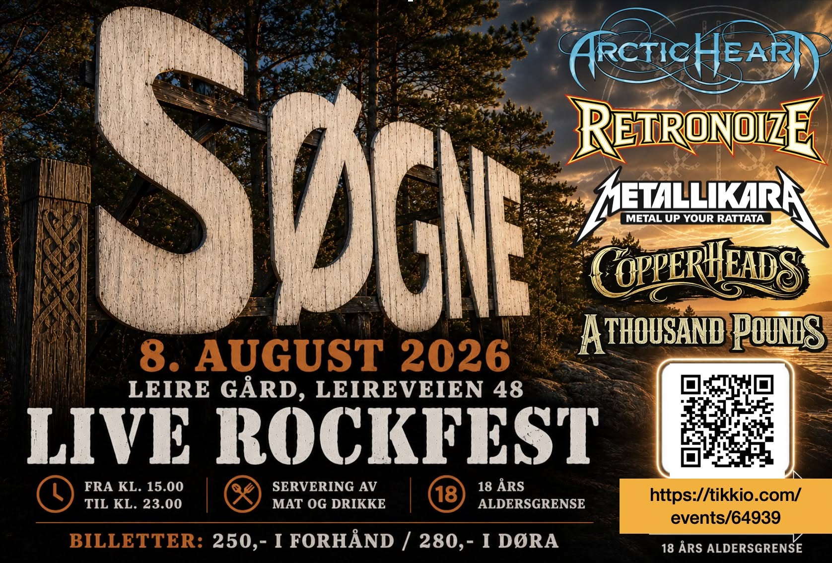 Søgne Live RockFest 2026