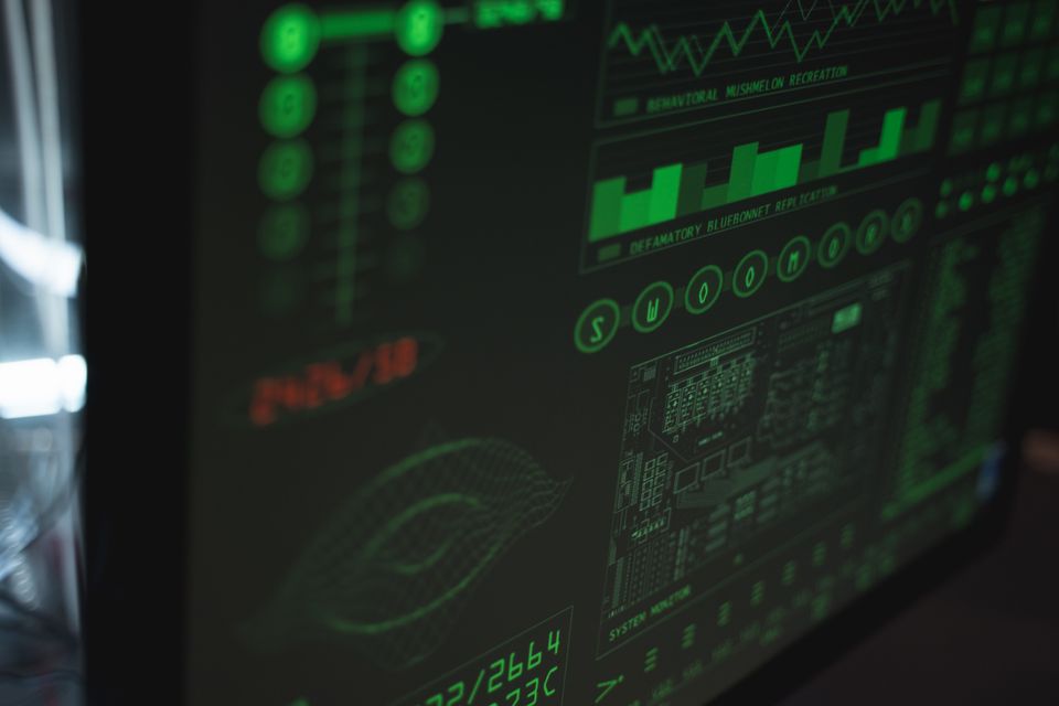 Eit skjermbilete av eit systemverktøy som syner CPU-bruk og minnepress på macOS.